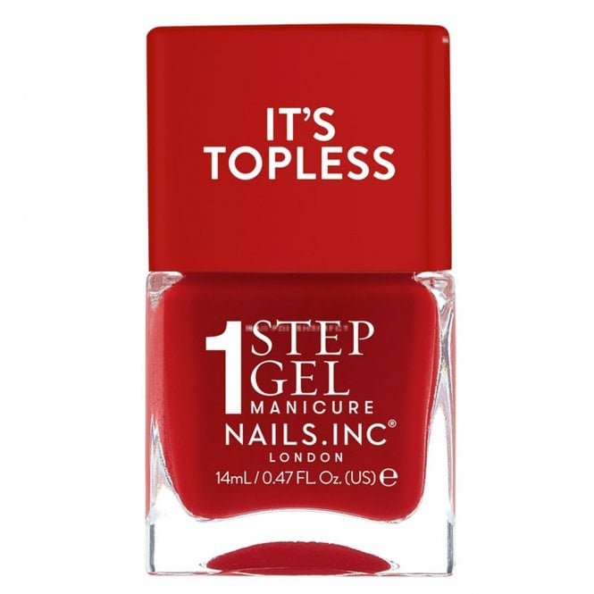 Nails inc Vegan Friendly 4-in-1 It's Topless Nail Polish - Kendall 14ml