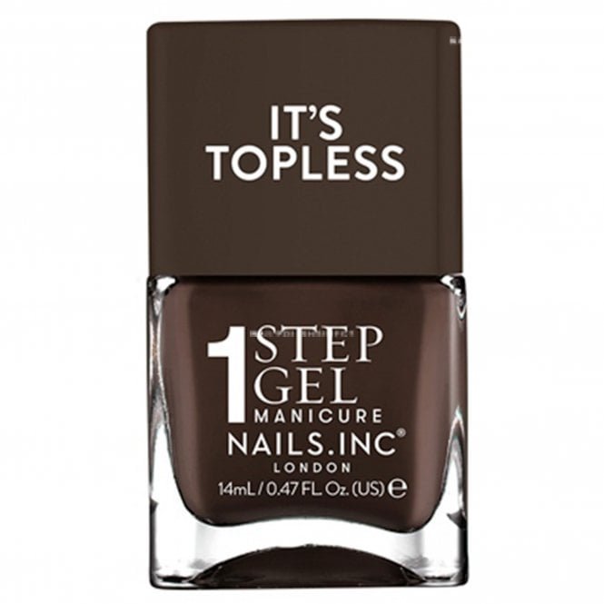 Nails inc Vegan Friendly 4-in-1 It's Topless Nail Polish - Kourtney 14ml