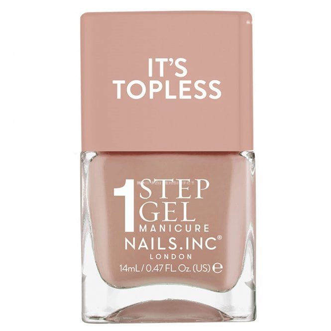 Nails inc Vegan Friendly 4-in-1 It's Topless Nail Polish - Madison 14ml