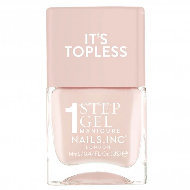 Nails inc Vegan Friendly 4-in-1 It's Topless Nail Polish - Renee 14ml