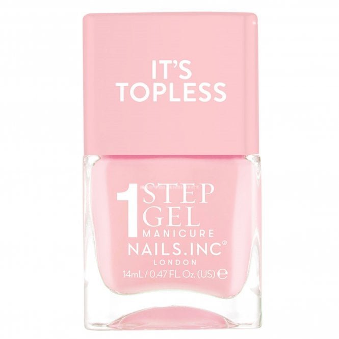Nails inc Vegan Friendly 4-in-1 It's Topless Nail Polish - Sabrina 14ml