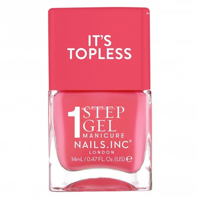 Nails inc Vegan Friendly 4-in-1 It's Topless Nail Polish - Sofia 14ml