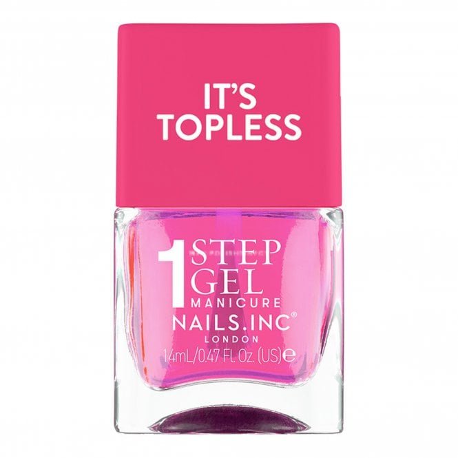 Nails inc Vegan Friendly 4-in-1 It's Topless Nail Polish - Thea 14ml (17499)