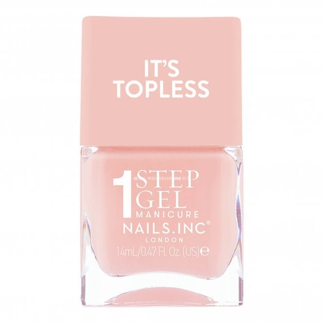 Nails inc Vegan Friendly 4-in-1 It's Topless Nail Polish - Trinny 14ml (17490)