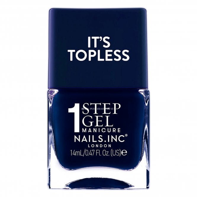 Nails inc Vegan Friendly 4-in-1 It's Topless Nail Polish - Whitney 14ml (17491)