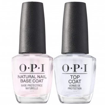 Natural Top Coat & Base Coat Duo (2 x 15ml)