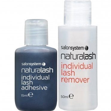 NaturaLASH - Individual Lash Adhesive & Remover - (Black) 15ml & 50ml