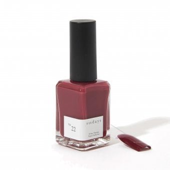 Non Toxic 10 Free Nail Polish Deep Mulberry 14ml - No.22