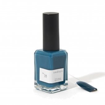 Non Toxic 10 Free Nail Polish Jade Blue 14ml - No.35