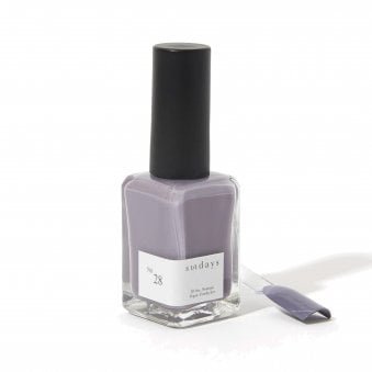 Non Toxic 10 Free Nail Polish Lavender Grey 14ml - No.28