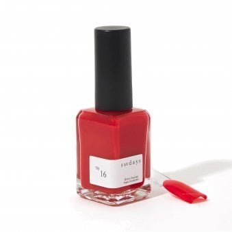 Non Toxic 10 Free Nail Polish Pure Red 14ml - No.16