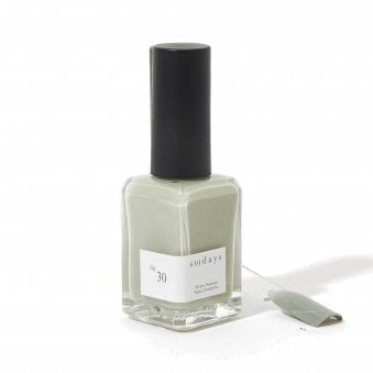 Non Toxic 10 Free Nail Polish Sage Grey 14ml - No.30