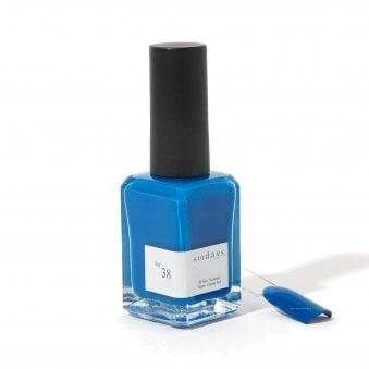 Non Toxic 10 Free Nail Polish Sapphire Blue 14ml - No.38