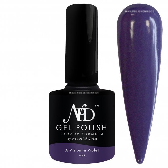 NPD Gel LED/UV Gel Polish - A Vision in Violet 9ml (20797)