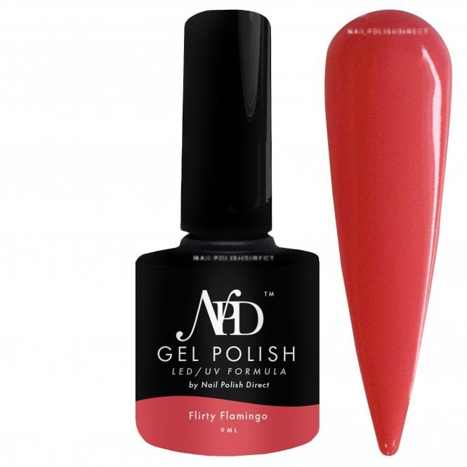 NPD Gel LED/UV Gel Polish - Flirty Flamingo 9ml (21114)