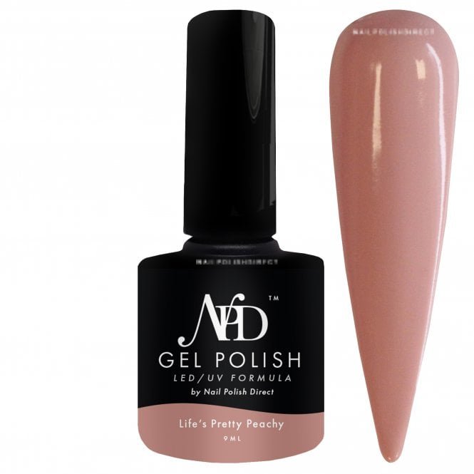 NPD Gel LED/UV Gel Polish - Life's Pretty Peachy 9ml (20803)