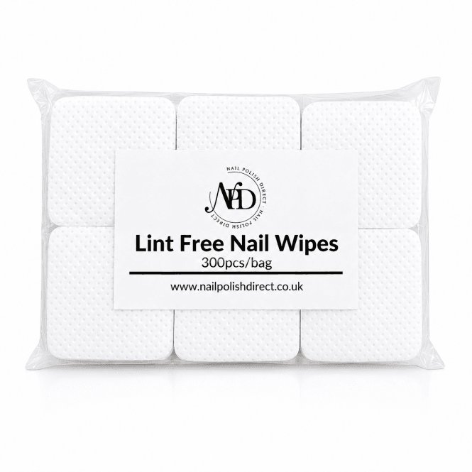 NPD Gel White Lint Free Nail Wipes (300 Pieces)