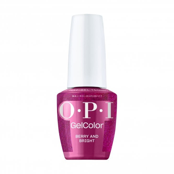 OPI GelColor Good Enough To Treat Holiday Intelli-Gel Polish - Berry And Bright 15ml (HPS12)