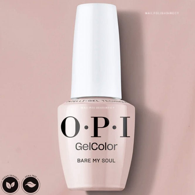 OPI GelColor HEMA & TPO Free Intelli-Gel Polish - Bare My Soul 15ml (GCSH4)