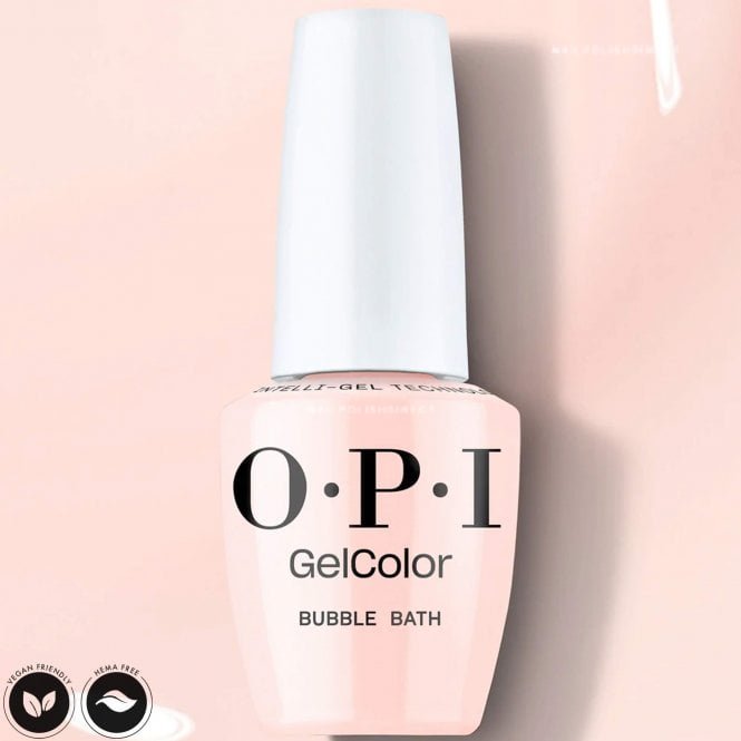 OPI GelColor HEMA & TPO Free Intelli-Gel Polish - Bubble Bath 15ml (GCS86)