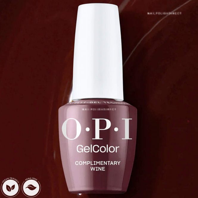 OPI GelColor HEMA & TPO Free Intelli-Gel Polish - Complimentary Wine 15ml (GCMI12)