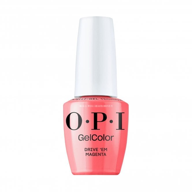 OPI GelColor HEMA & TPO Free Intelli-Gel Polish - Drive 'Em Magenta 15ml (GCS052)