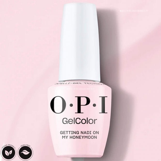OPI GelColor HEMA & TPO Free Intelli-Gel Polish - Getting Nadi On My Honeymoon 15ml (GC F82)