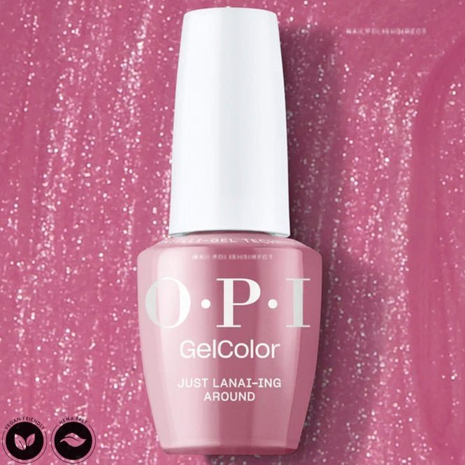 OPI GelColor HEMA & TPO Free Intelli-Gel Polish - Just Lanai-ing Around 15ml (GCH72)