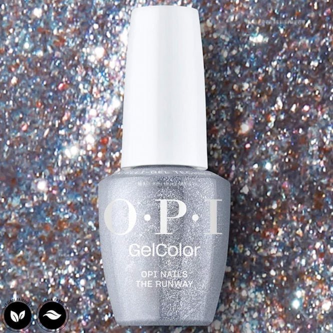 OPI GelColor HEMA & TPO Free Intelli-Gel Polish - OPI Nails the Runway 15ml (GCMI08)