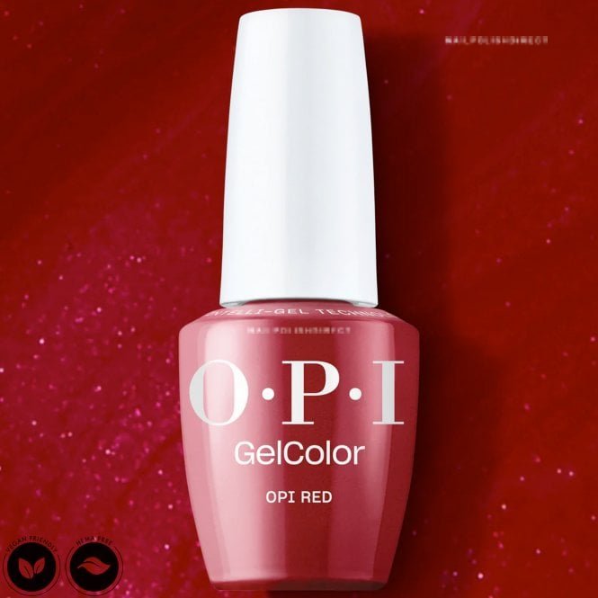 OPI GelColor HEMA & TPO Free Intelli-Gel Polish - OPI Red 15ml (GC L72) 