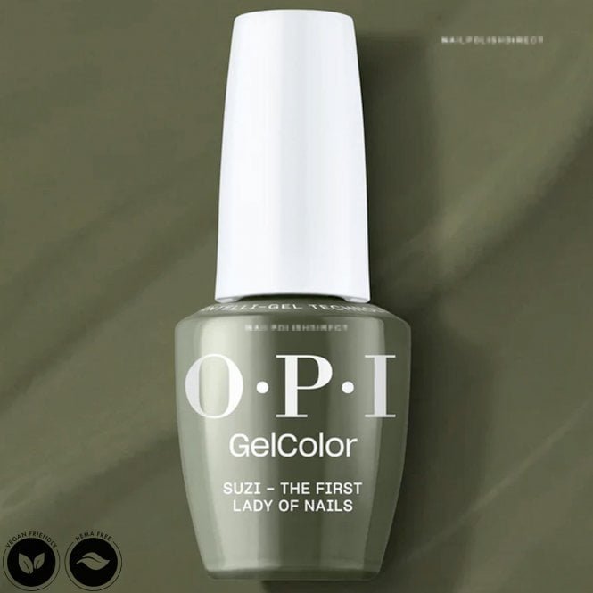 OPI GelColor HEMA & TPO Free Intelli-Gel Polish - Suzi The First Lady Of Nails 15ml (GC W55)