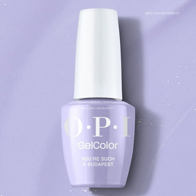 OPI GelColor Road To 150 - HEMA & TPO Free Intelli-Gel Polish - You're Such A Budapest 15ml (GCE74)