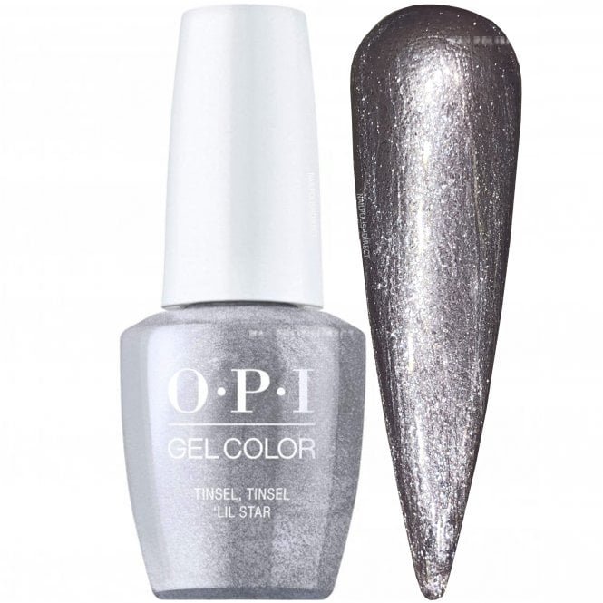 OPI GelColor Gel Polish - Tinsel Tinsel 'Lil Star 15ml (GCHRM10)