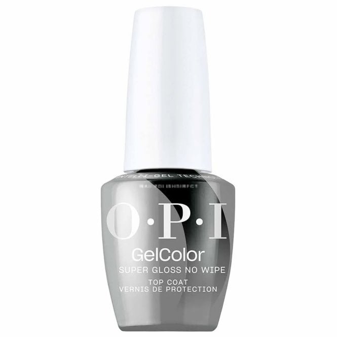 OPI GelColor Super Gloss - HEMA & TPO Free Intelli-Gel Polish No Wipe Top Coat 15ml (GC005)
