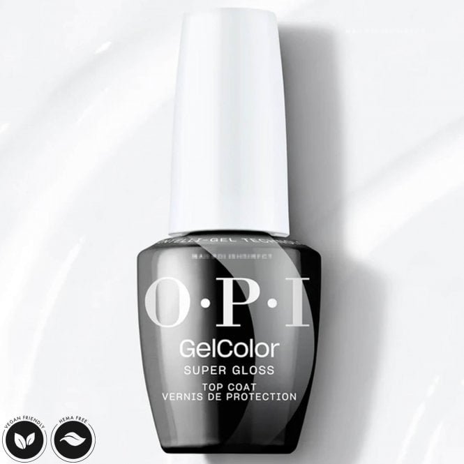 OPI GelColor Super Gloss - HEMA & TPO Free Intelli-Gel Polish Top Coat 15ml