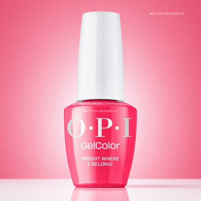 OPI GelColor Trip To The Brite Side Summer 2026 Intelli-Gel Polish - Bright Where I Belong! 15ml (GCS080)