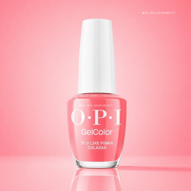 OPI GelColor Trip To The Brite Side Summer 2026 Intelli-Gel Polish - If U Like Pinka Coladas 15ml (GCS083)