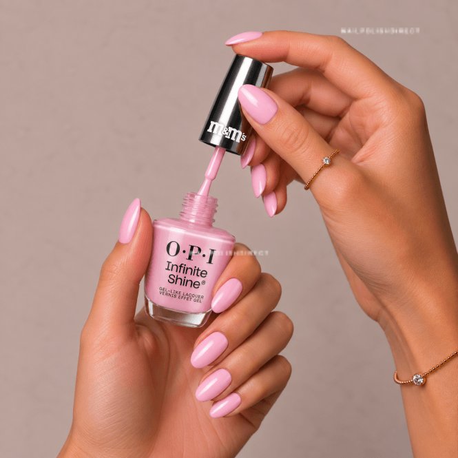 OPI Infinite Shine The OPI & M&M'S 2026 Gel-Like Nail Polish Collection - Merry & Melty 15ml