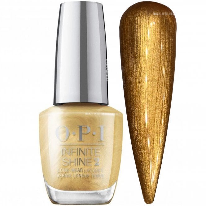 OPI Infinite Shine Gel-Like Nail Polish This Gold Sleighs Me 15ml (ISHRM05)