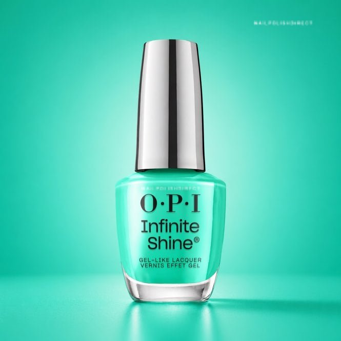 OPI Infinite Shine Trip To The Brite Side Summer 2026 Gel-Like Nail Polish Collection - Follow The Ice Green Truck 15ml (ISL214)