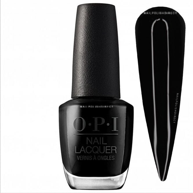 OPI Lady In Black Nail Polish 15ml (NL T02)