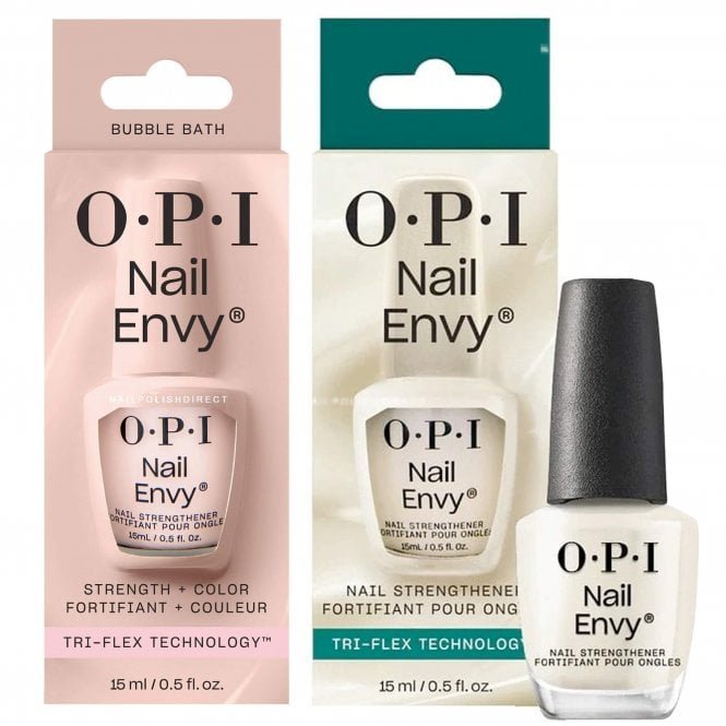 OPI Original Nail Envy Classic & Nail Envy Bubble Bath - Duo Pack (2 x 15ml)