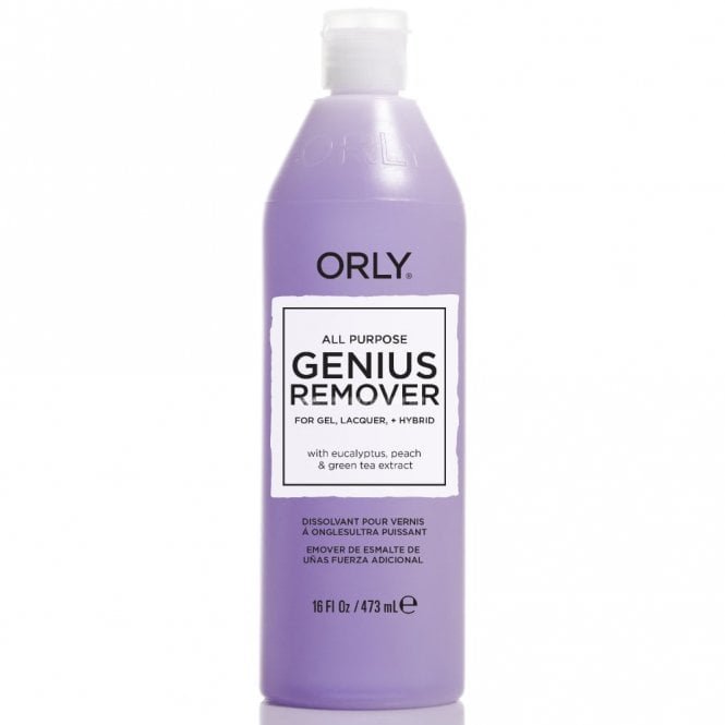 Orly All Purpose Genius Remover - Eucalyptus, Peach & Green Tea Extract (23114) 473ml