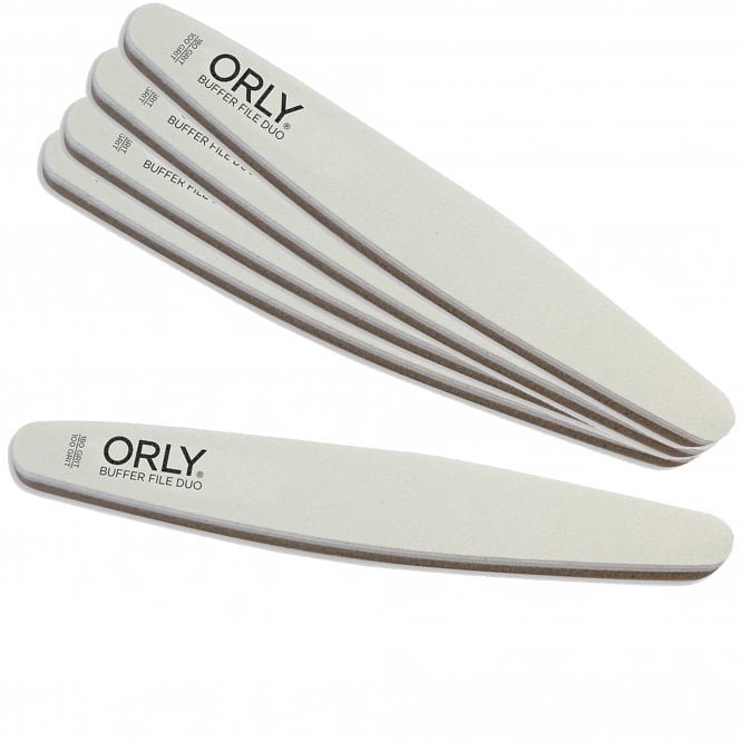 Orly Double Sided Buffer & Nail File (180/100) (3350002) (Pack Of Five)