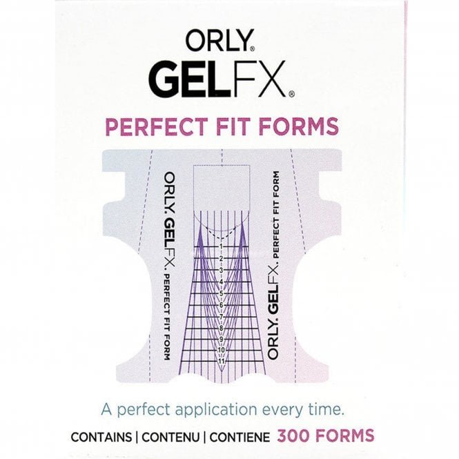 Orly Perfect Gel FX Fit Forms - (300 Nail Forms) (3350005)