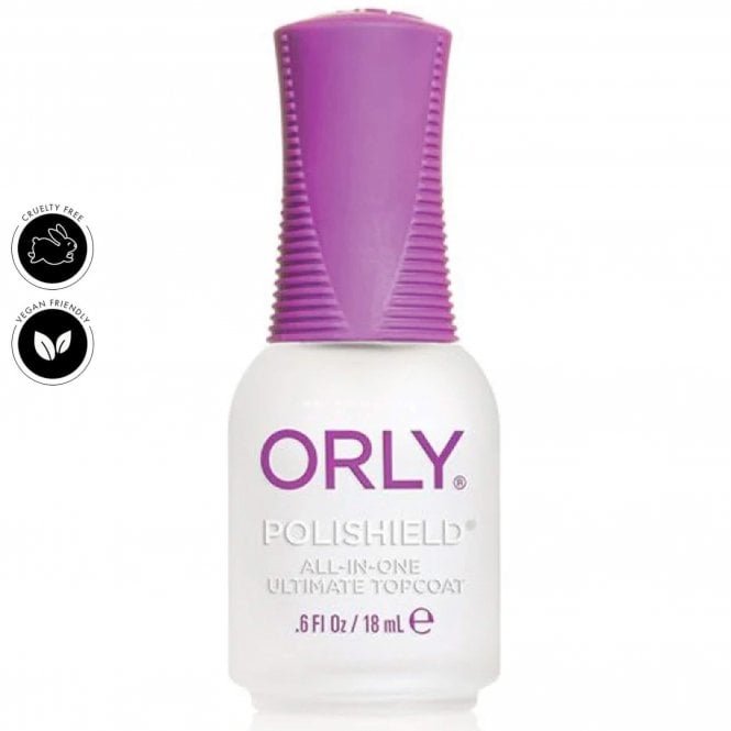 Orly Polishield - Cruelty-Free Vegan Nail Polish 3-in-1 Ultimate Topcoat 18ml (24270)