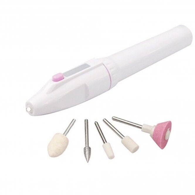 Outlet Nail Decorator - Electric Nail Drill - Grey