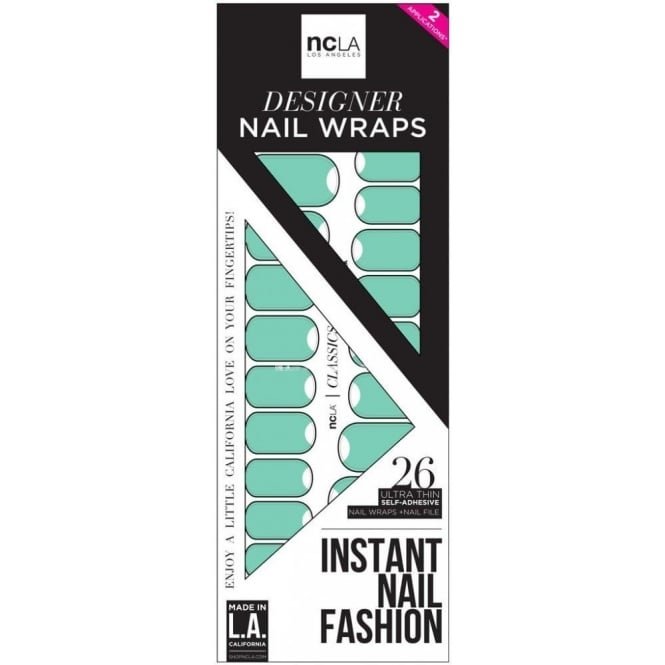 Outlet NCLA - Instant Nail Fashion Designer Nail Wraps - 2 Nights At The Paradise Motel (26 Wraps)