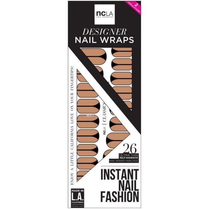 Outlet NCLA - Instant Nail Fashion Designer Nail Wraps - Imagine It Was Us (26 Wraps)
