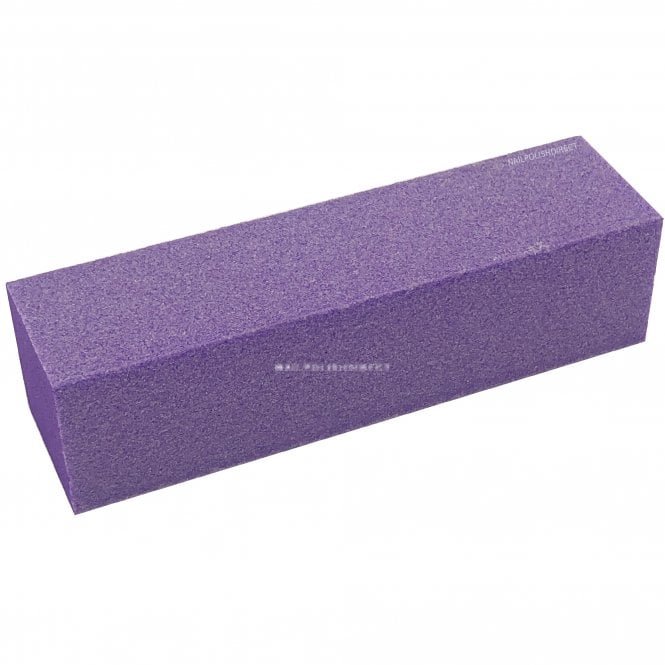 Outlet Purple Nail Sanding Blocks - 120 Grit (Pack Of 10)